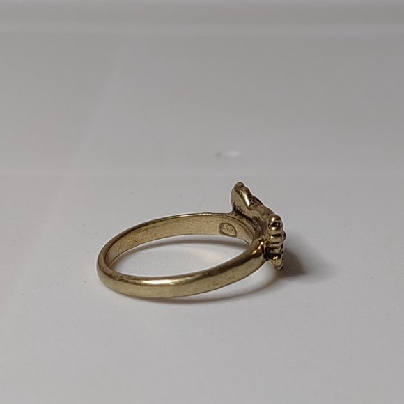 Cute Banana Republic Size 6.75 Owl Ring - Picture 6 of 12